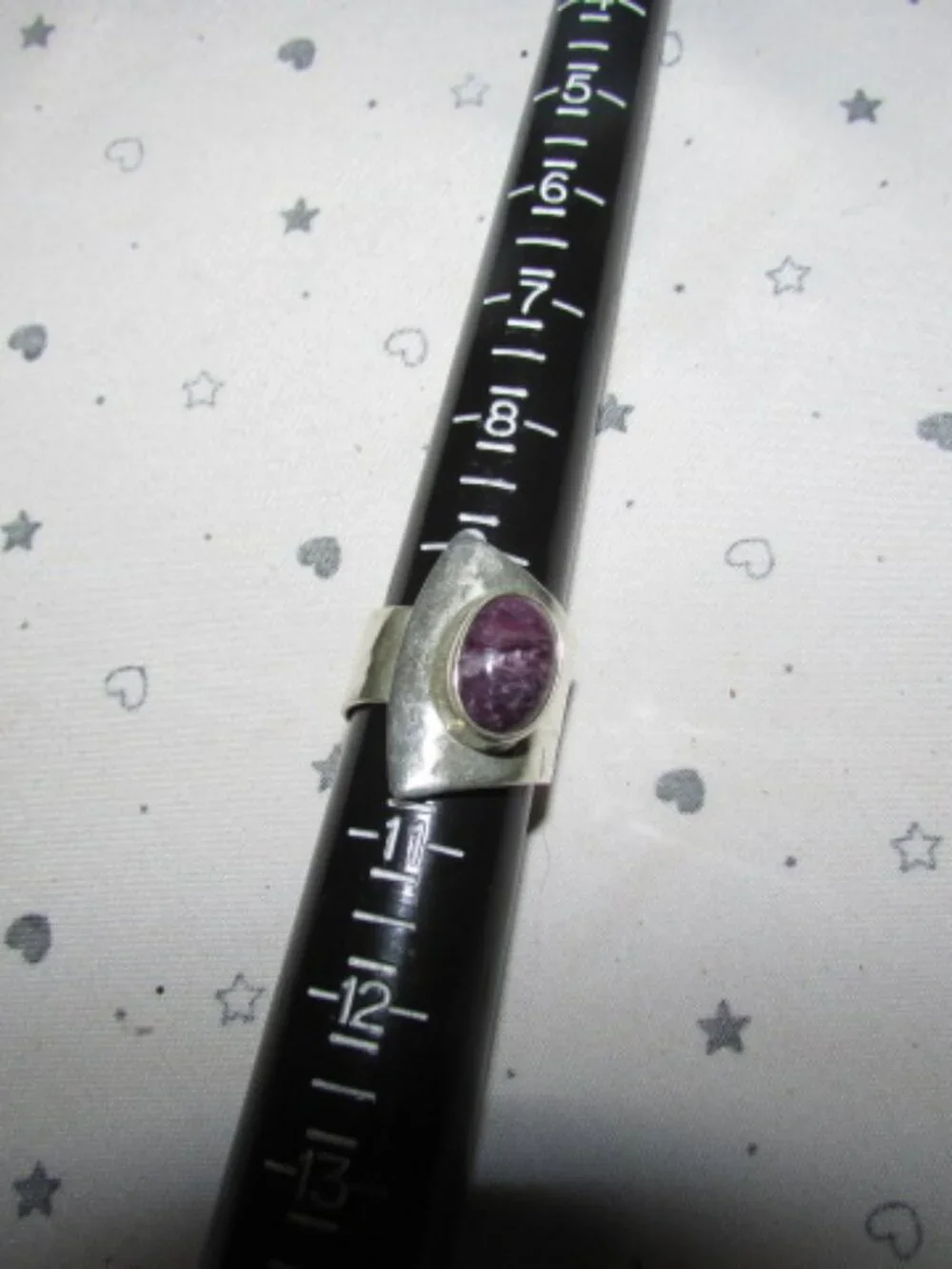 Gorgeous Chic Charoite Ring - Picture 4 of 6